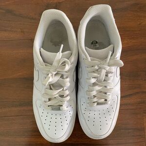 Nike Air Force 1 White Men's Shoe - Size 8.5